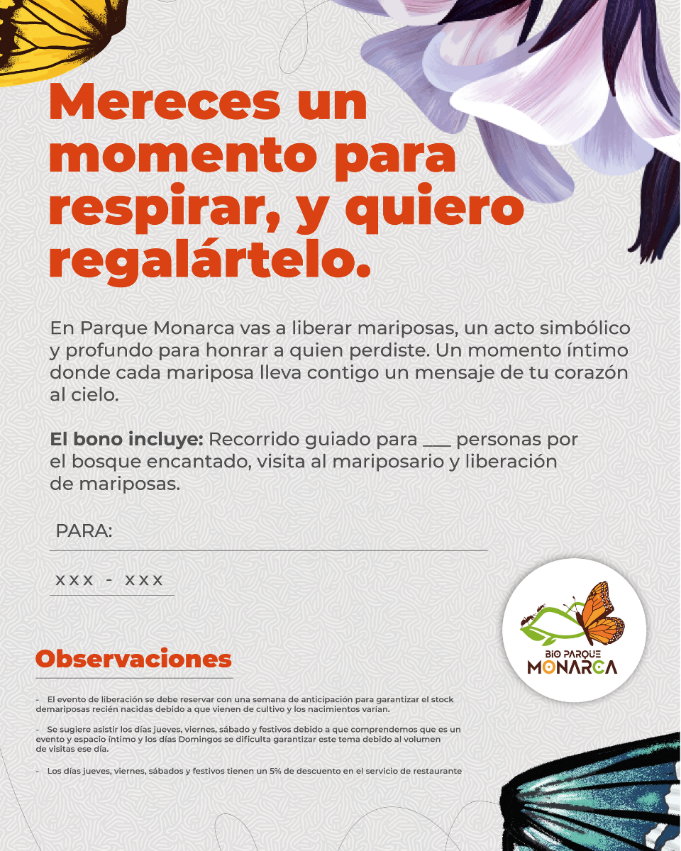 monarca Bono Condolencias Monarca - Imagen 1